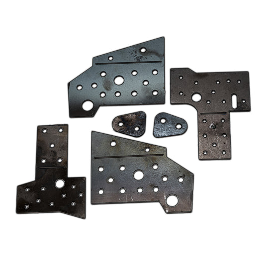 E46 rear subframe reinforcement plates